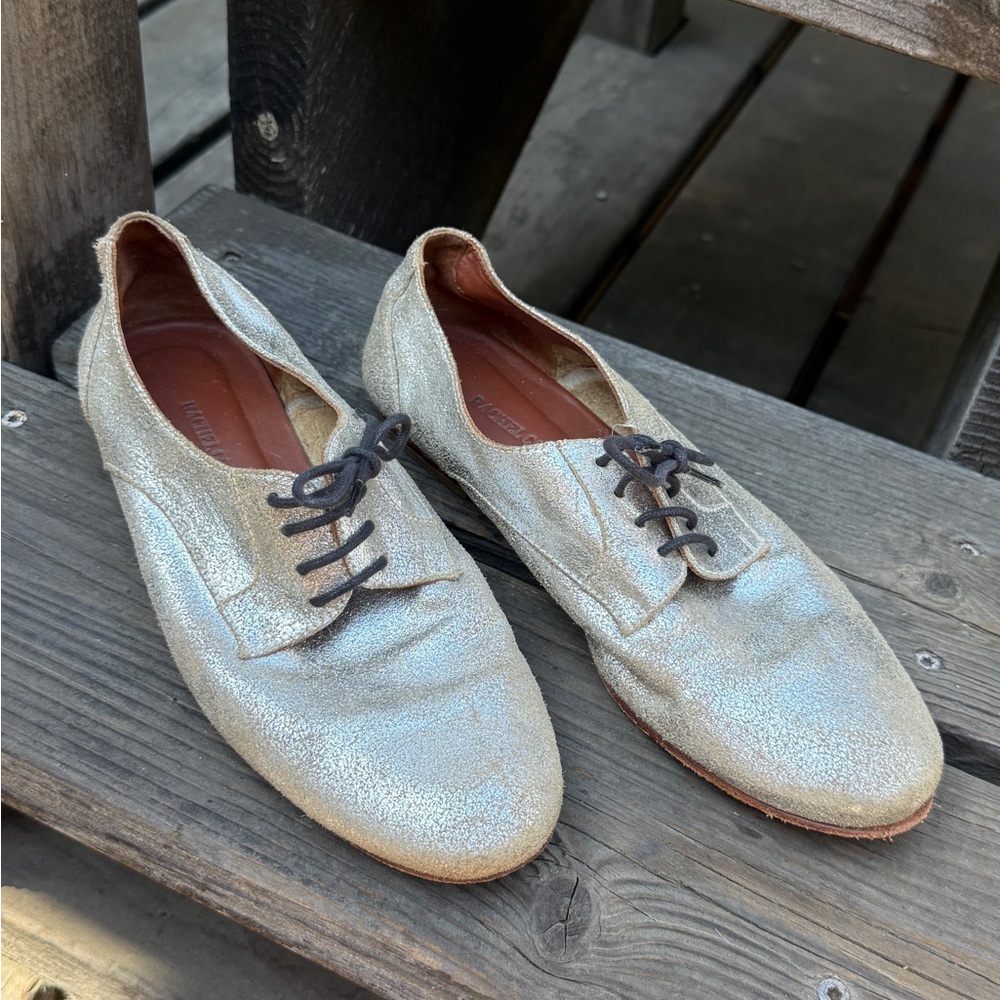 Rachel Comey Silver Leather Shoes
